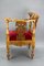 19th-Century French Louis XVI Style Carved Walnut Corner Chair 4