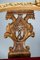 Silla esquinera francesa estilo Luis XVI de nogal tallado, siglo XIX, Imagen 10