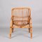 Mid-Century Italian French Riviera Rattan and Bamboo Armchair, 1960s, Image 8