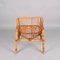 Mid-Century Italian French Riviera Rattan and Bamboo Armchair, 1960s, Image 9