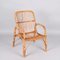 Fauteuil Mid-Century en Rotin et Bambou, Italie, 1960s 2