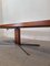 Coffee Table in Teak and Chrome, 1970s, Image 5
