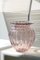 Vintage Ribbed Murano Glass Vase, Image 1