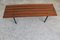 Italian Rosewood and Metal Bench, 1970s, Image 4