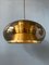 Vintage Space Age Glass Pendant Lamp from Doria Leuchten, 1970s 1