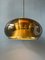 Vintage Space Age Glass Pendant Lamp from Doria Leuchten, 1970s 3