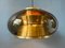 Vintage Space Age Glass Pendant Lamp from Doria Leuchten, 1970s, Image 8
