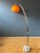 Vintage Space Age Mid-Century Orange Arc Floor Lamp by Goffredo Reggiani 1