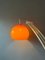 Lampada da terra Space Age vintage arancione di Goffredo Reggiani, Immagine 4