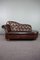 Chaise Longue Chesterfield en Cuir de Mouton 1