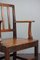 Antique English Armchair in Wood, Image 5