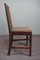 Antique English Side Chair in Wood 6