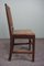 Antique English Side Chair in Wood, Image 6