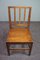 Antique English Side Chair in Wood 7