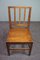 Antique English Side Chair in Wood, Image 7