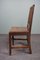 Antique English Side Chair in Wood 4