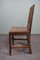 Antique English Side Chair in Wood, Image 4