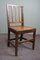 Antique English Side Chair in Wood, Image 2