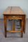 Antique English Drop Leaf Table in Oak, Image 2