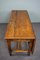 Antique English Drop Leaf Table in Oak, Image 11