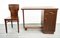 Brazilian Desk and Chair in Walnut, Set of 2 8