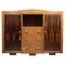 Art Deco Amsterdamer Schule Sideboard aus Eiche und Coromandel Holz 1