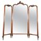 Antiker viktorianischer Raumtrenner im Louis XV Stil mit drei Spiegeln 1