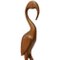 Vintage Ibis Figurine aus Teak 2