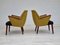 Danish Wood and Teak Lounge Armchairs, 1960s, Set of 2 4