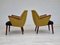 Danish Wood and Teak Lounge Armchairs, 1960s, Set of 2, Image 4