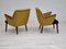 Danish Wood and Teak Lounge Armchairs, 1960s, Set of 2 2