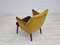 Danish Wood and Teak Lounge Armchairs, 1960s, Set of 2 17