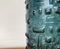Vase Modèle F231 Brutaliste Mid-Century en Verre Bullé par Emil Funke pour Gral 15