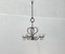 Mid-Century Danish Metal and Glass Candleholder, 1960s, Image 8