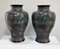 Grands Vases en Émail Cloisonné, Japon, 19ème Siècle, Set de 2 1