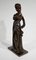 E. Bouret, Escultura de mujer, siglo XIX, bronce, Imagen 2
