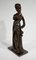 E. Bouret, Sculpture of a Woman, 19th-Century, Bronze 2