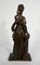 E. Bouret, Escultura de mujer, siglo XIX, bronce, Imagen 5