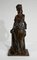 E. Bouret, Escultura de mujer, siglo XIX, bronce, Imagen 1