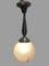 Murano Crystal Lamp from Mazzega, 1970 3