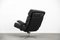 Vintage German Office Swivel Leather Easy Chair, 1960s 6
