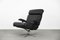 Vintage German Office Swivel Leather Easy Chair, 1960s 4
