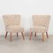Danish Beech Side Chairs, 1970s, Set of 2 1