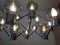 Vintage Italian Chandelier in Glass 6