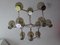 Lustre Vintage en Verre, Italie 2