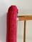 Mid-Century Red Fabric Footstool, 1970s, Image 4