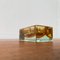 Mid-Century Sommerso Murano Glass Block Bowl, 1960s, Image 8