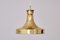 Swedish Modern Pendant Light in Brass by Fagerhults Belysning, 1960s, Image 3