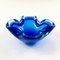 Sommerso Murano Glass Ashtray or Bowl, Italy, 1960s, Image 4