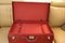 Red Leather Suitcase from Hermes, Image 9